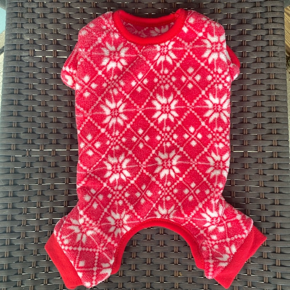 Small dog Christmas pajamas